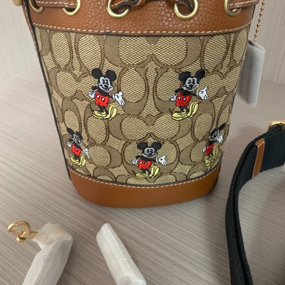 COACH Dempsey Disney collaboration Mini Bucket Bag - Picture 4 of 8